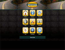 Tablet Screenshot of grahamtireandauto.com